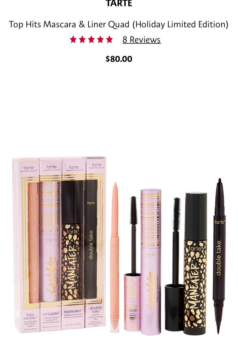 Amazing gift!! Two mascaras and two liners - amazing deal! 

#LTKgiftguide #LTKnewzealand #LTKbeauty