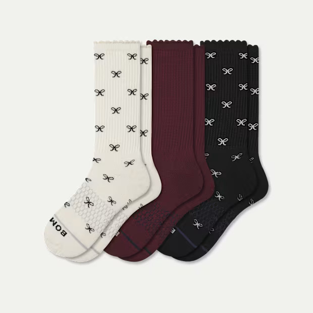Women's Merino Wool Blend Calf Sock 3-Pack | Bombas