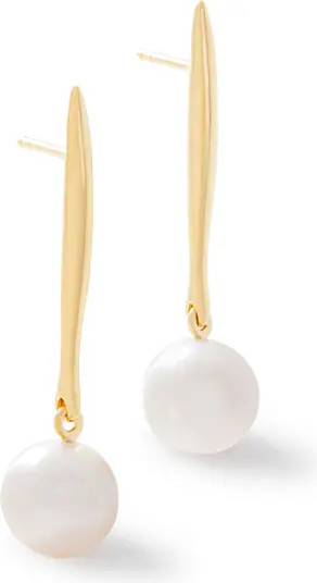 Monica Vinader Nura Freshwater Pearl Drop Earrings | Nordstrom | Nordstrom