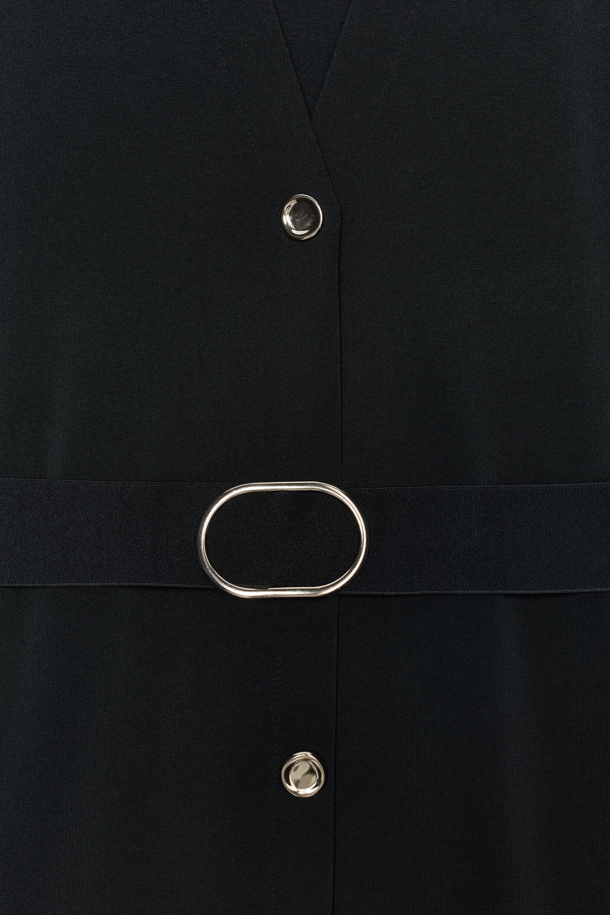 BELTED STRETCH MIDI DRESS | Zara US