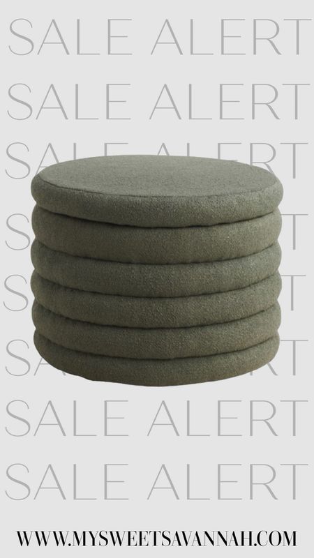 The top comes off this beautiful designer ottoman so you can store all your extra blankets, pillows, magazines, books, home decor, etc! Such a beautiful multi functional piece! 

#LTKsalealert #LTKhome