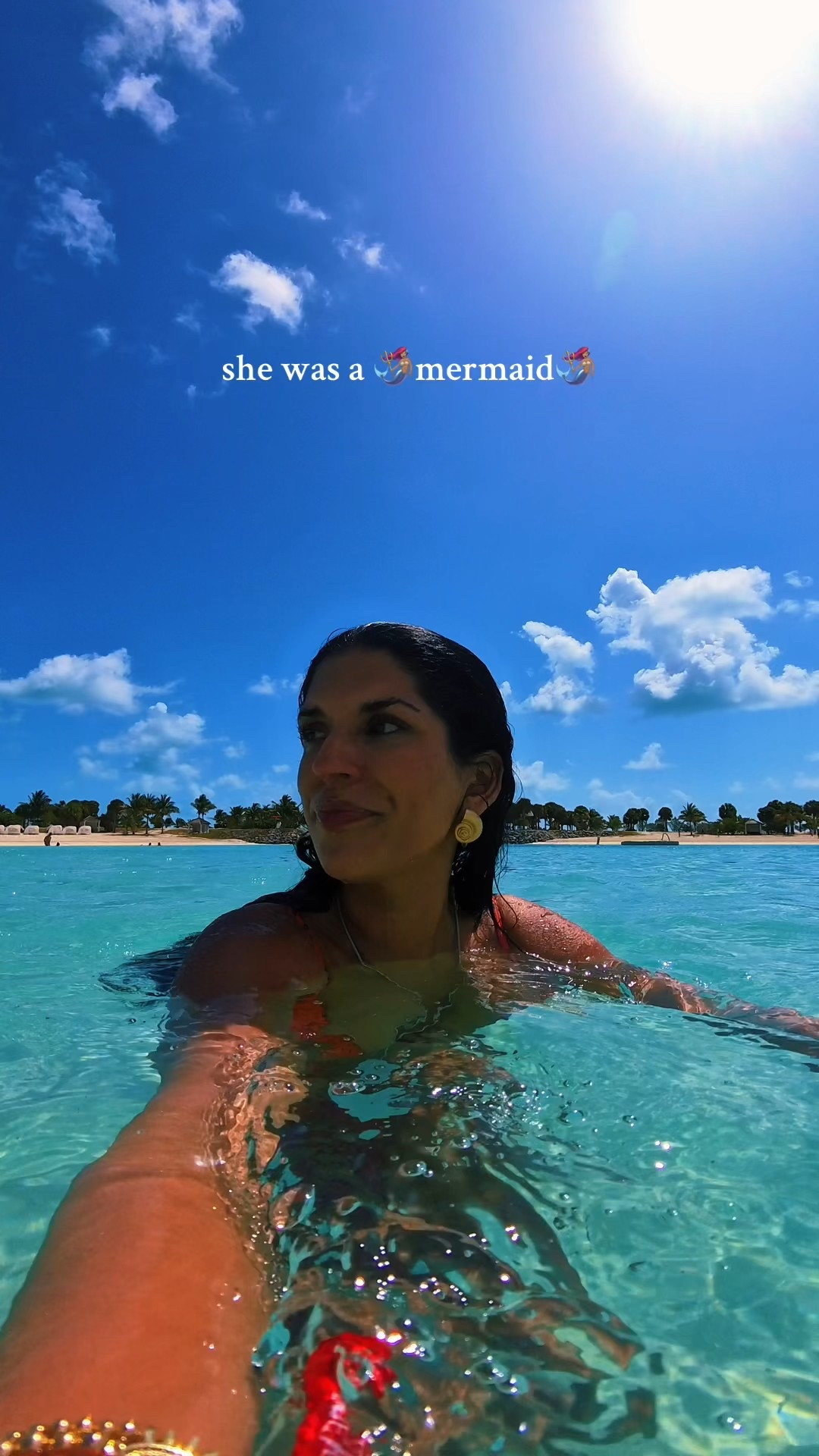 For this video I used my Insta 360 GO 3S - I love it because it’s fully waterproof (up to 30ft) to go underwater, it’s small and magnetic. It can be mounted on so many surfaces.
Plus the filming quality is excellent!
#insta360 #insta360go3s #underwatercamera #travel #Traveling #vacation #trip 

#LTKSeasonal #LTKSwim #LTKTravel