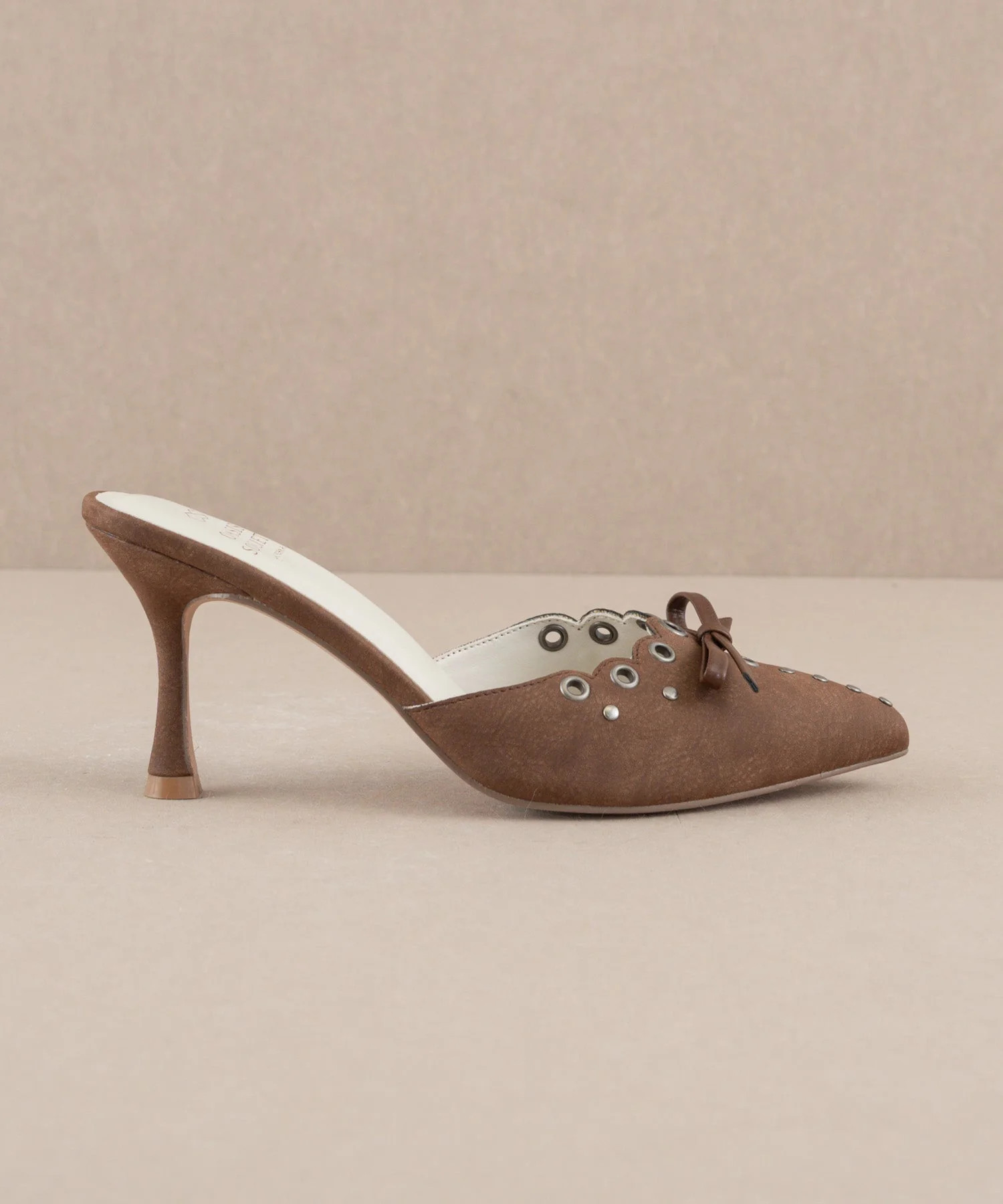 The Meridian | Cocoa Kitten Heel | Oasis Society