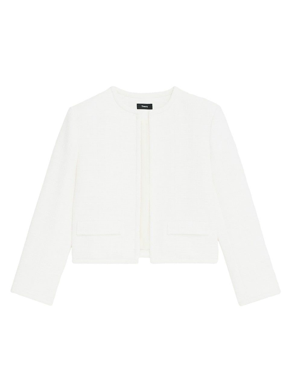 Cropped Tweed Jacket | Saks Fifth Avenue