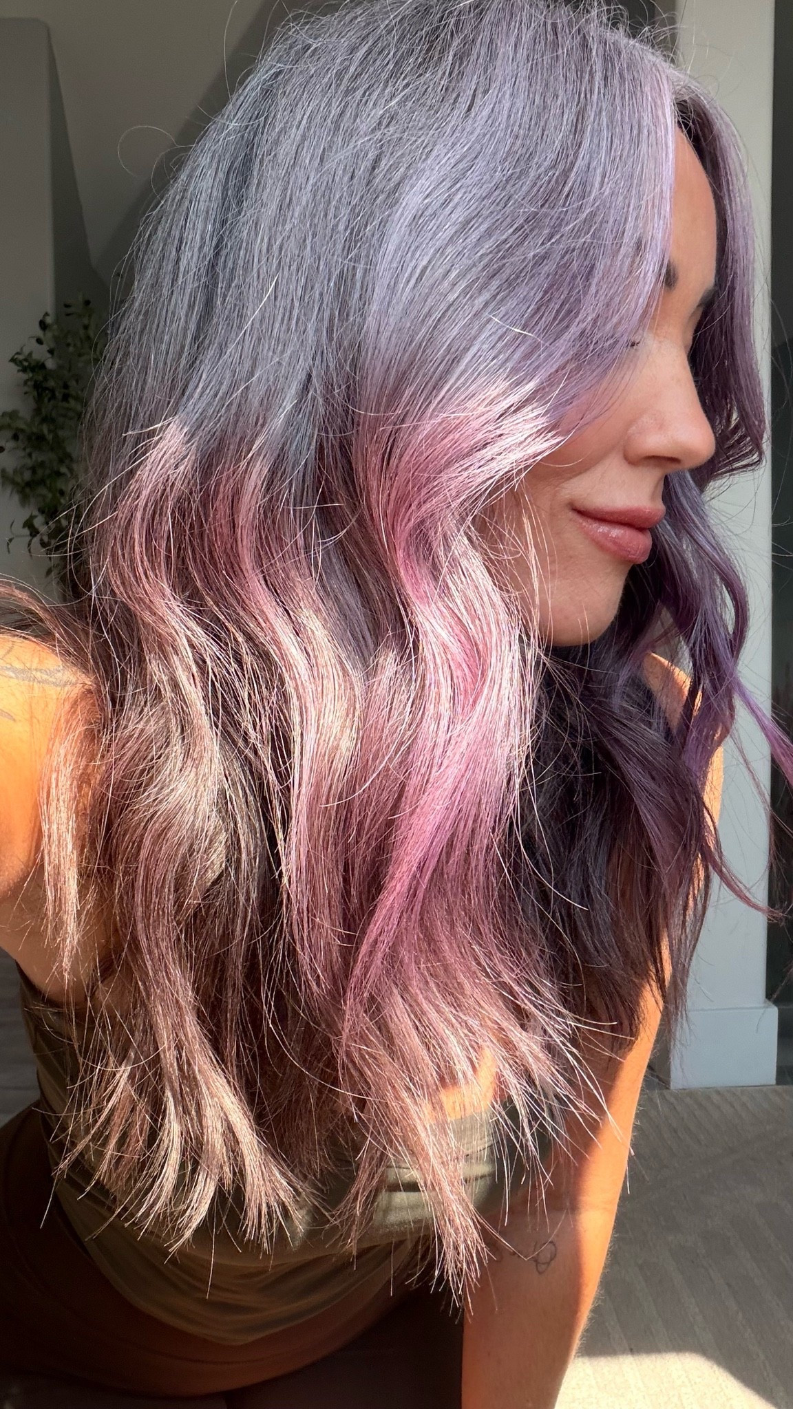 Whenever you see purple in my hair it’s from the watercolors intense purple shampoo! I use their silver shampoo as my regular toning shampoo and the purple when I want to really zap the yellow and have the fun color for while.

#LTKOver40 #LTKBeauty