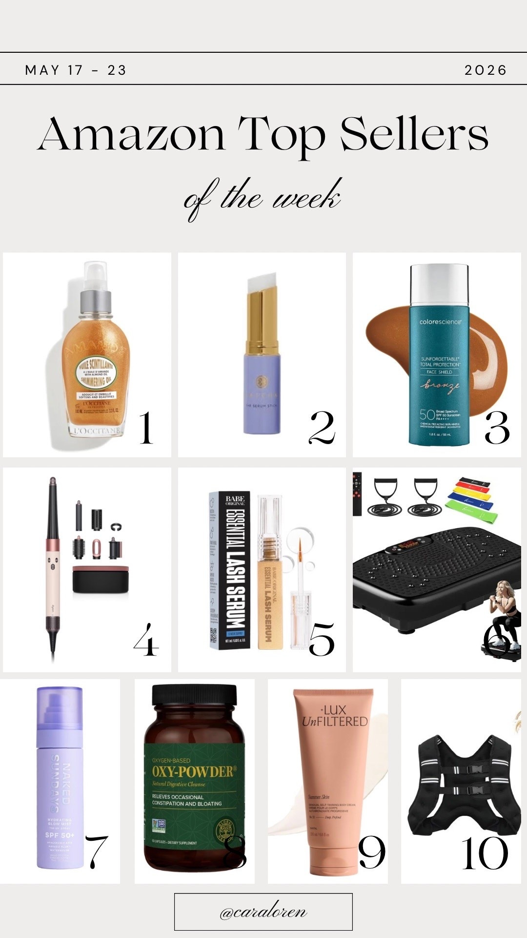Last week’s Amazon best sellers!

#LTKfitnessgoals #LTKBeauty