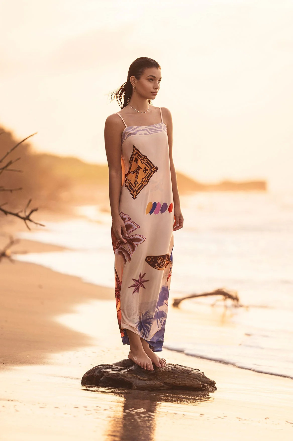 Ola Azul Swimwear | Women's Resortwear | Electra Voyage Dress | Ola Azul