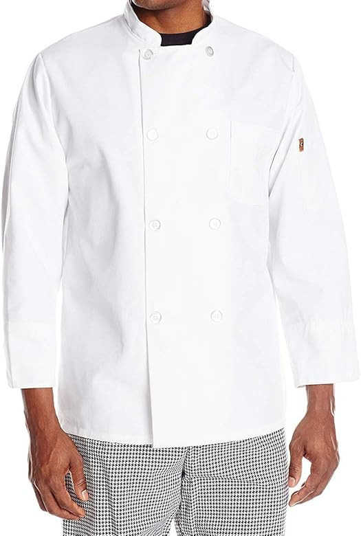 Chef Designs Men's Rk Eight Pearl Button Chef Coat | Amazon (US)