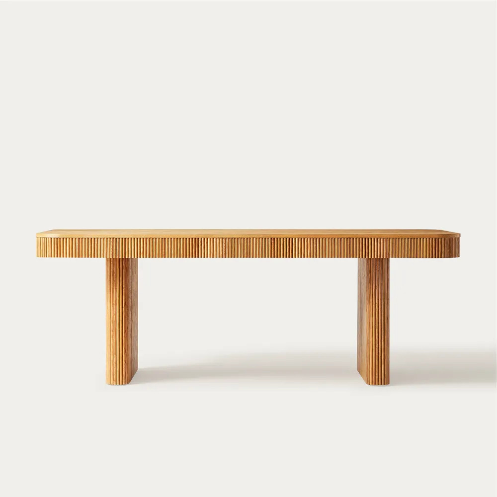 Marisol 84" Oak Dining Table | Hernest