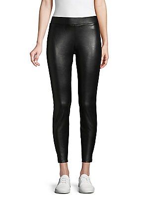 Faux Leather Cropped Leggings | Saks Fifth Avenue OFF 5TH