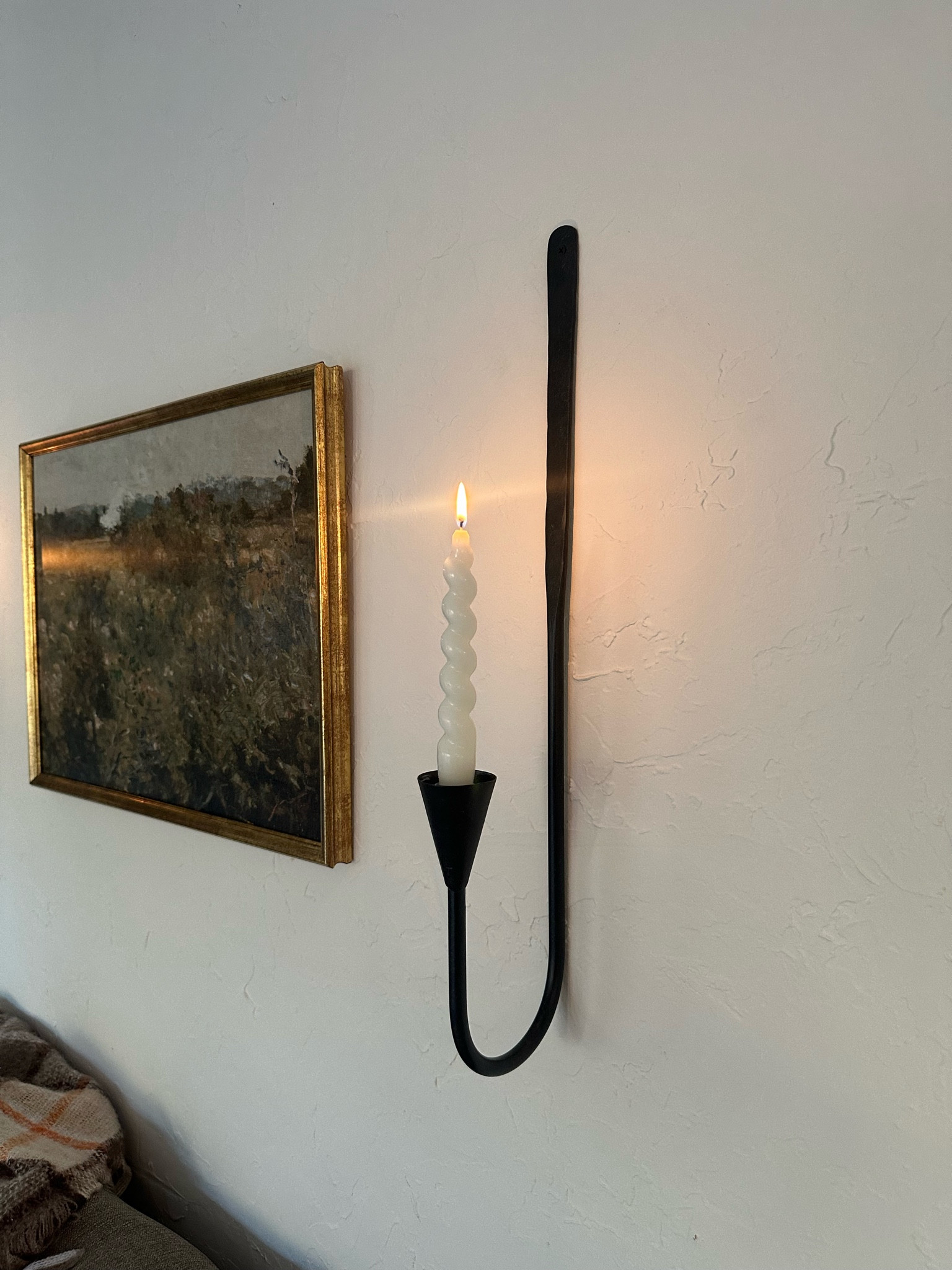 Found these gorgeous wall sconces and I am obsessed with how much coziness they bring to this space! They were also super easy to install. Highly recommend🕯️✨🔔

#LTKhome #LTKstyletip #LTKSeasonal