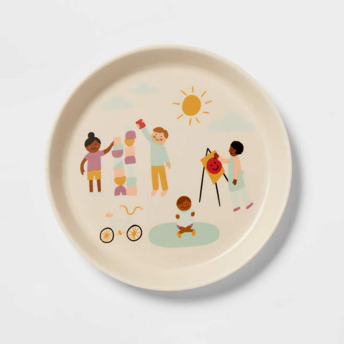 Bamboo Melamine Plate - Pillowfort™ | Target