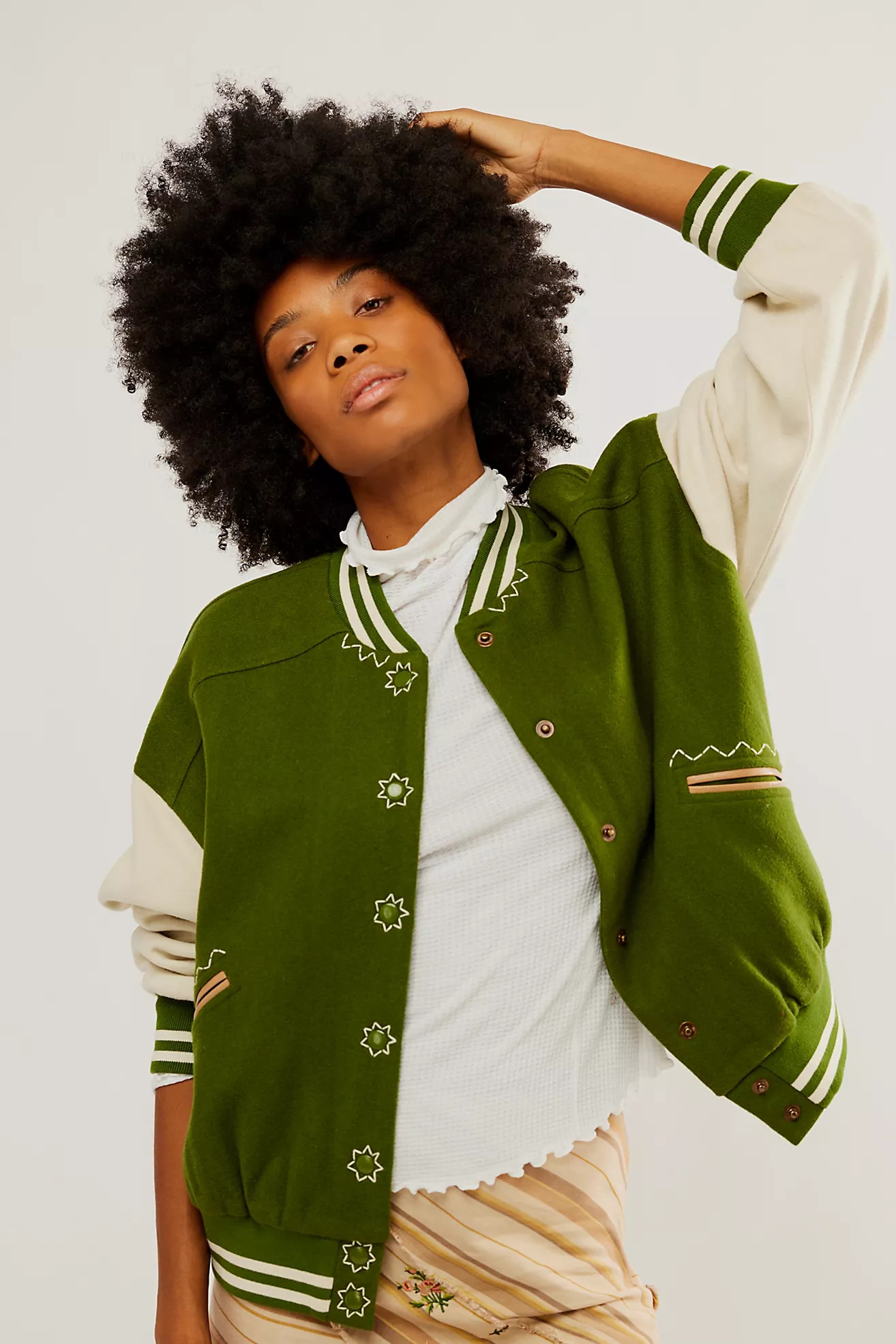 Home Run Varsity Bomber | Free People (Global - UK&FR Excluded)