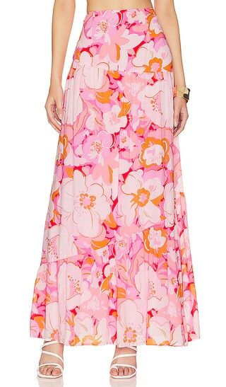 Josie Maxi Skirt in Floral | Revolve Clothing (Global)