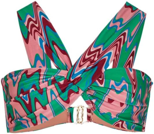 Amazon.com: PatBO, Wave Off-the-Shoulder Bikini Top : Luxury Stores | Amazon (US)