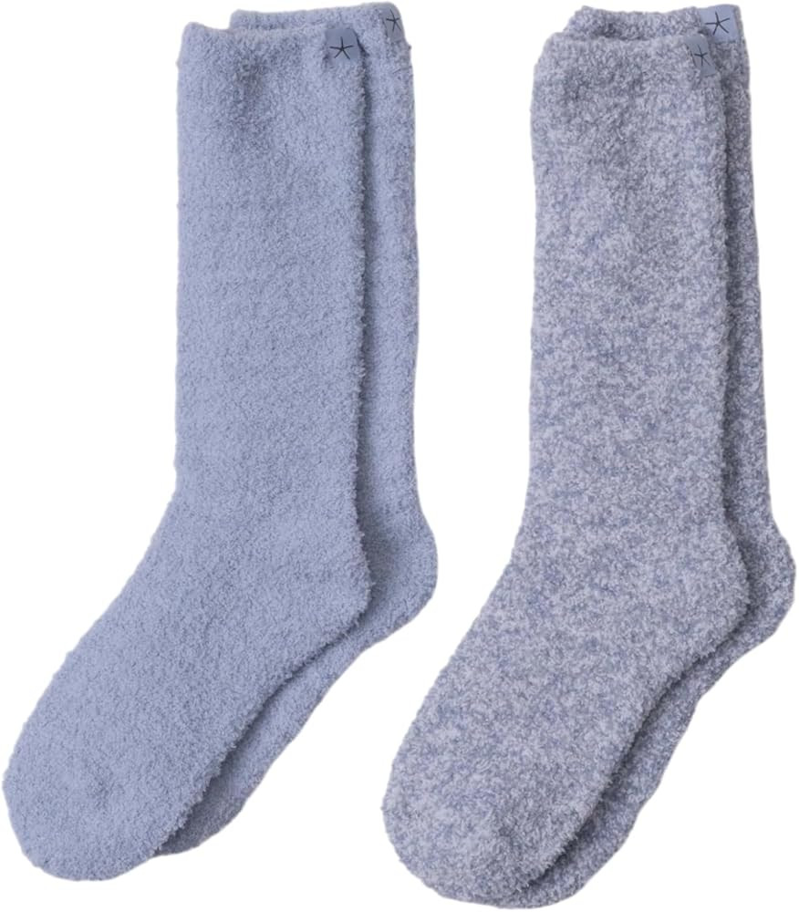 Barefoot Dreams Women's CozyChic 2 Pack Sock Set | Amazon (US)