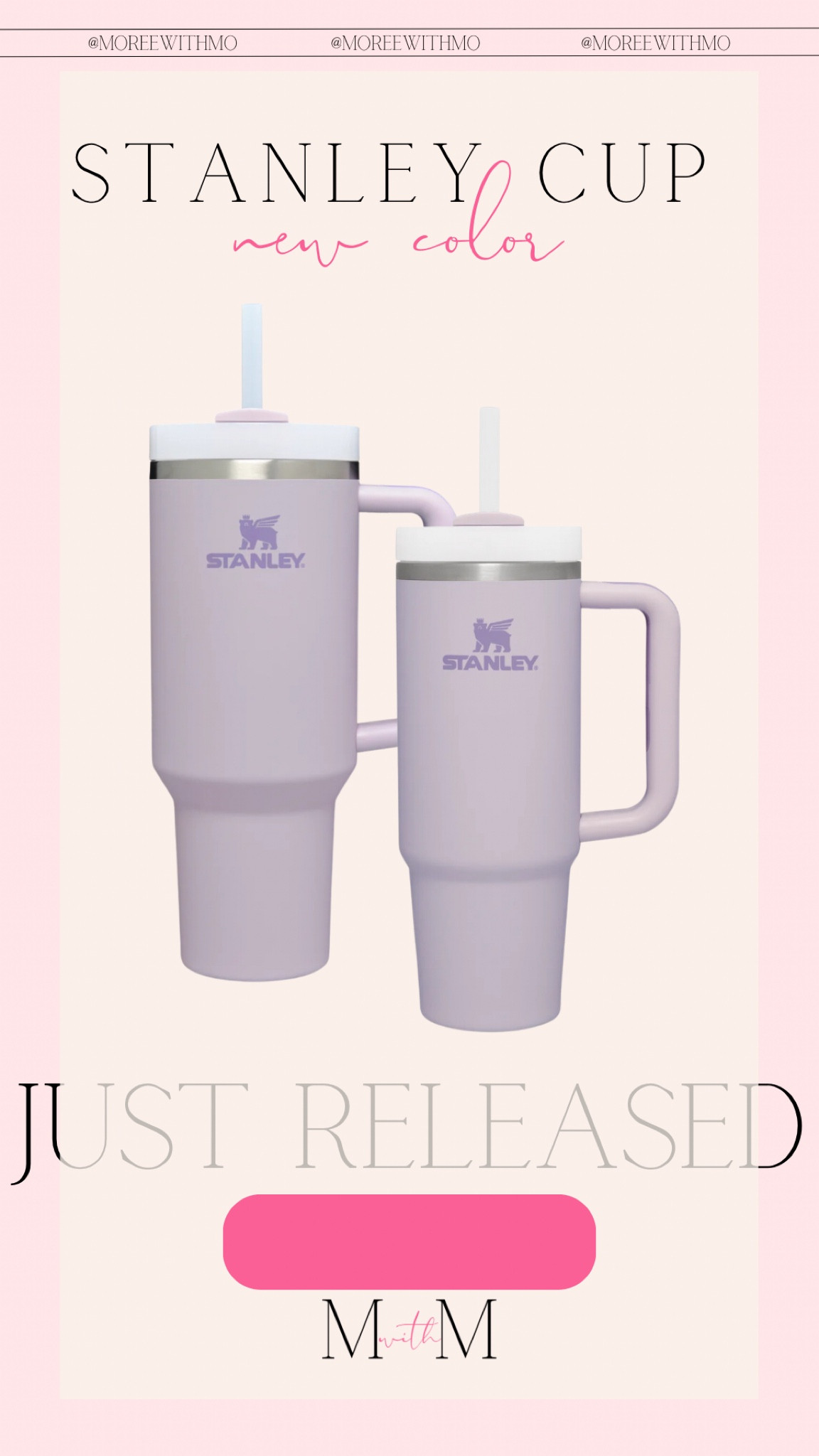 This Stanley cup color was just released and may be my new favorite! This will make a great Mother’s Day gift or teacher appreciation gift for the end of the year!

I love my Stanley, and truly think that it helps me drink a lot more water throughout the day! 

Vacation, family, kitchen, Mother’s Day, gift, gift guide, teacher gift 

#LTKGiftGuide #LTKunder50 #LTKfamily