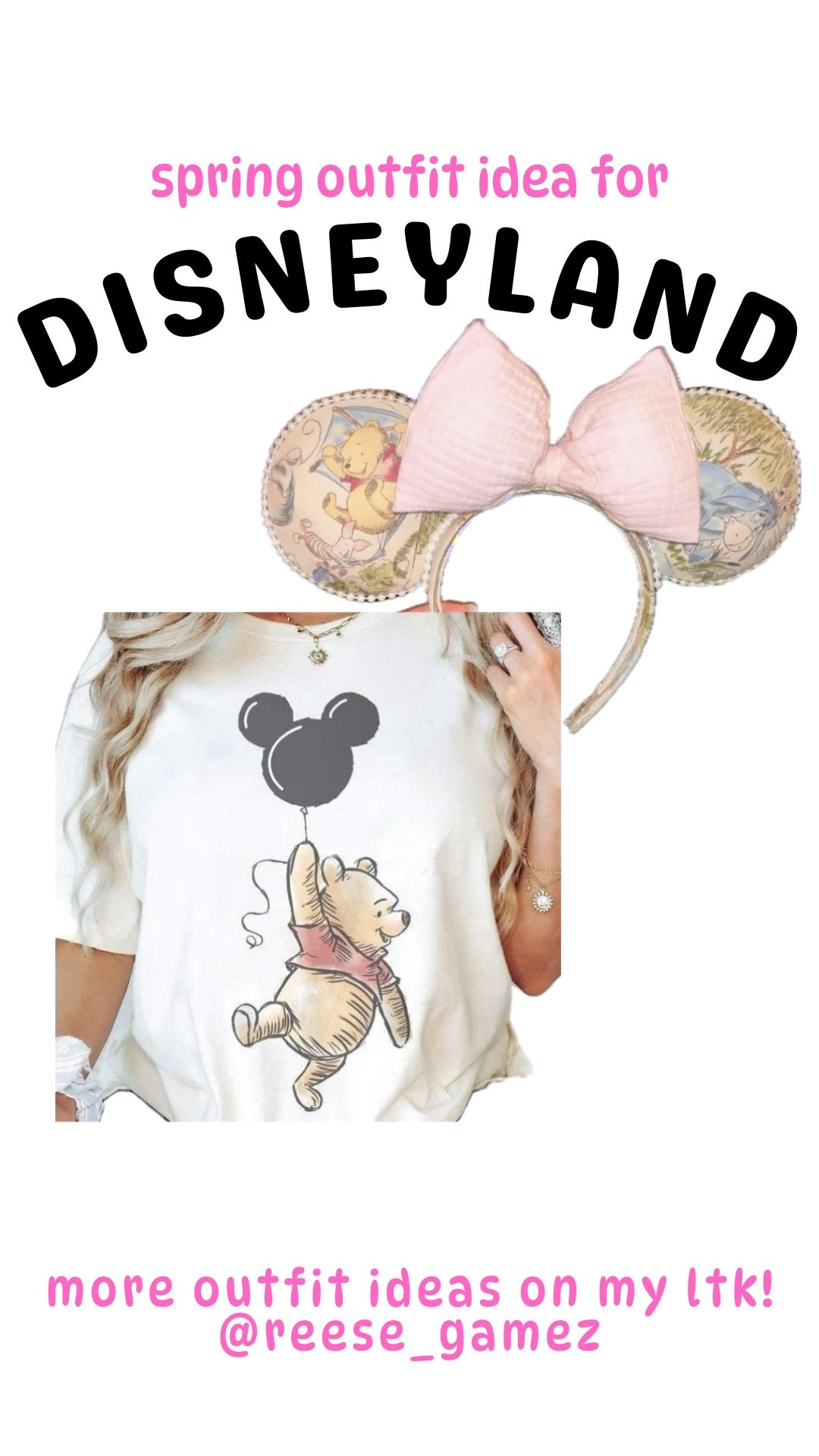 disney outfit, disneyland outfit, disney outfits, disneyland outfits, winnie the pooh outfit, mickey ears, minnie ears

#LTKTravel #LTKSeasonal #LTKootd