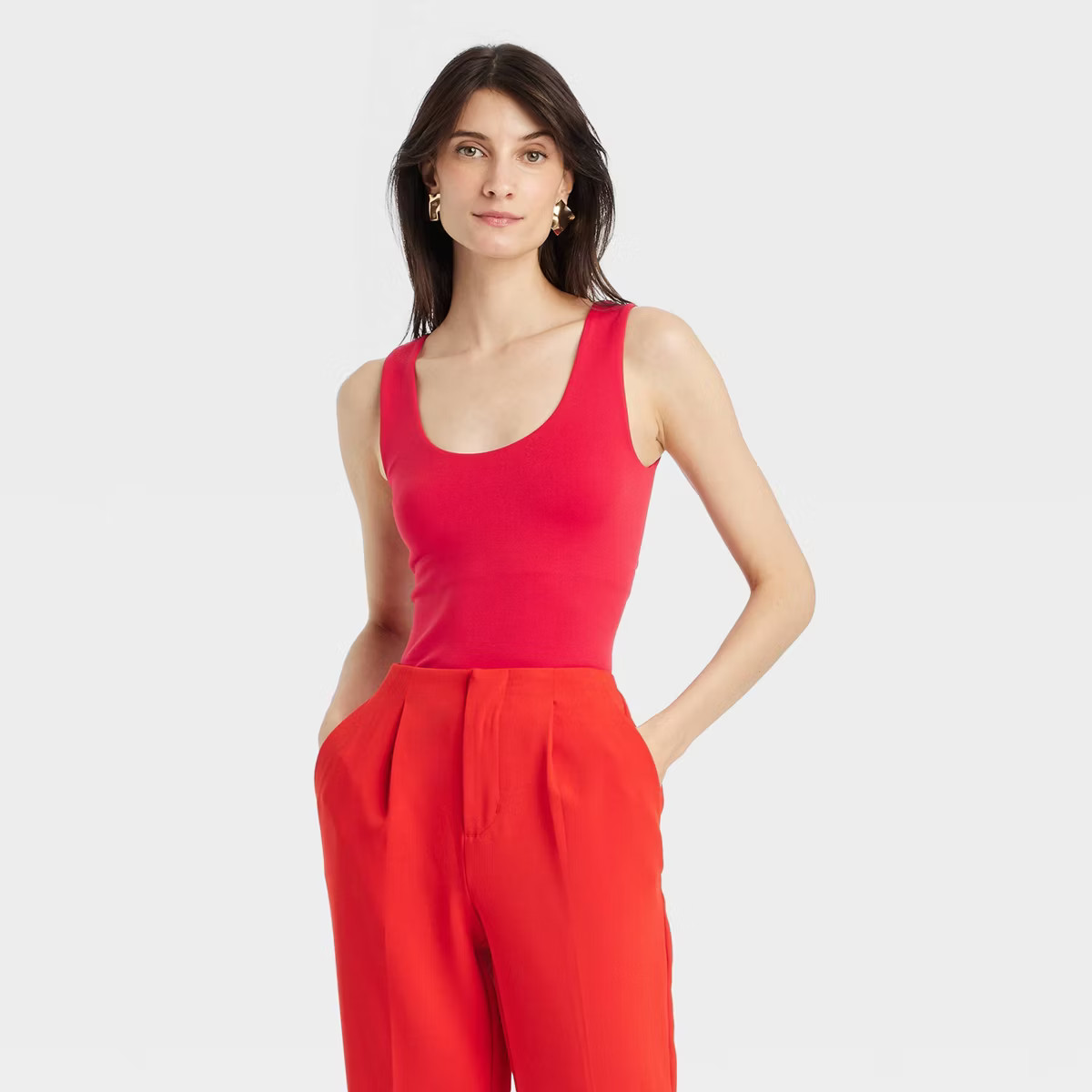 Women's Slim Fit Seamless Tank Top - A New Day™ | Target