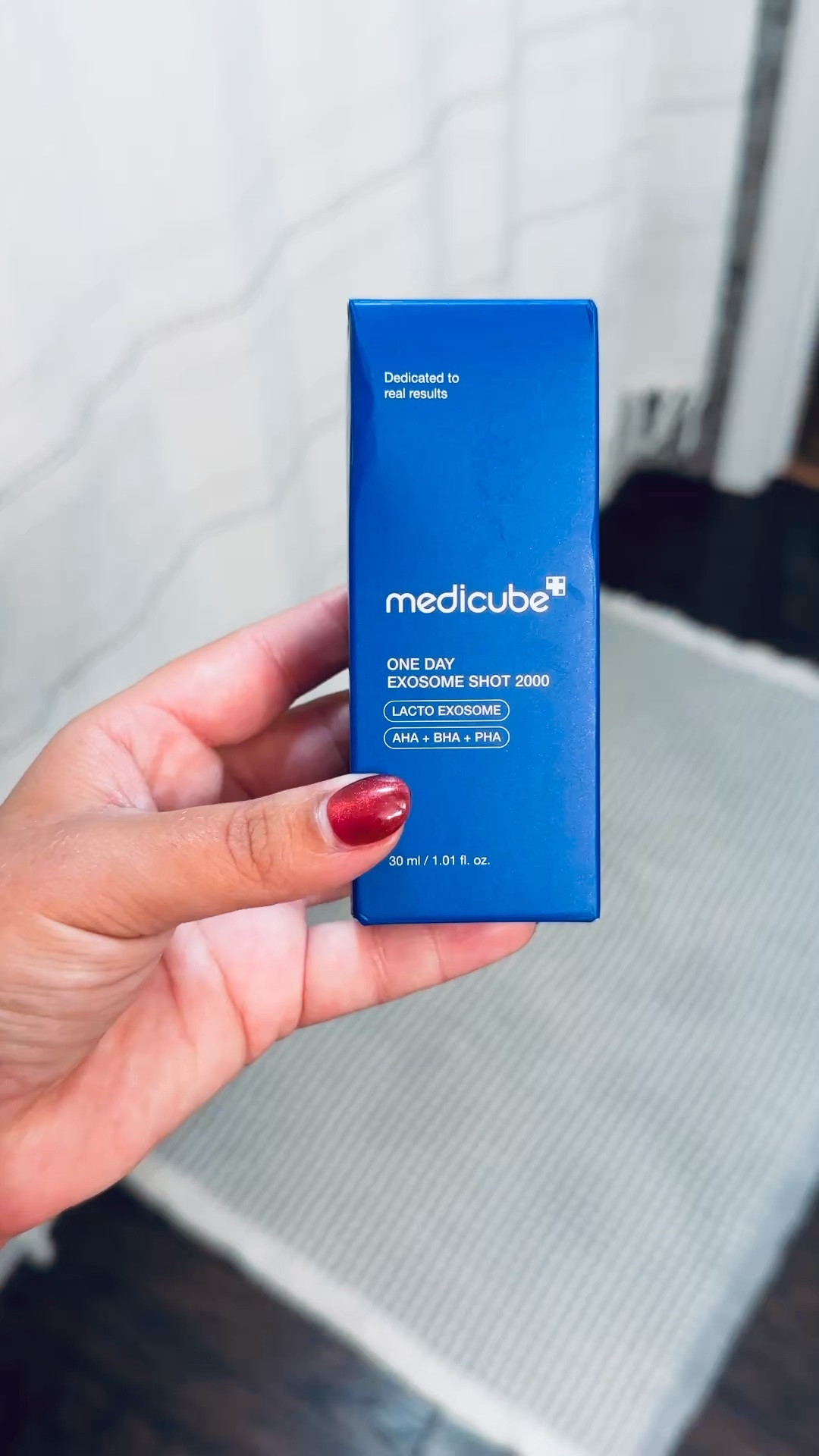 I’m a sucker for trying out any medicube product, especially when they’re on sale!