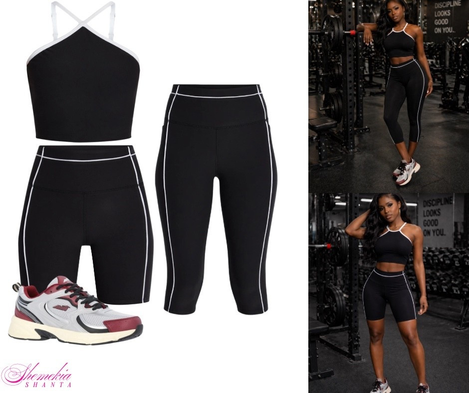 Gym fits just got an upgrade 🤌🏾💪🏾

Snatched, comfortable, and actually cute enough to wear outside the gym 😌

This set?? yeah… it’s a must.
