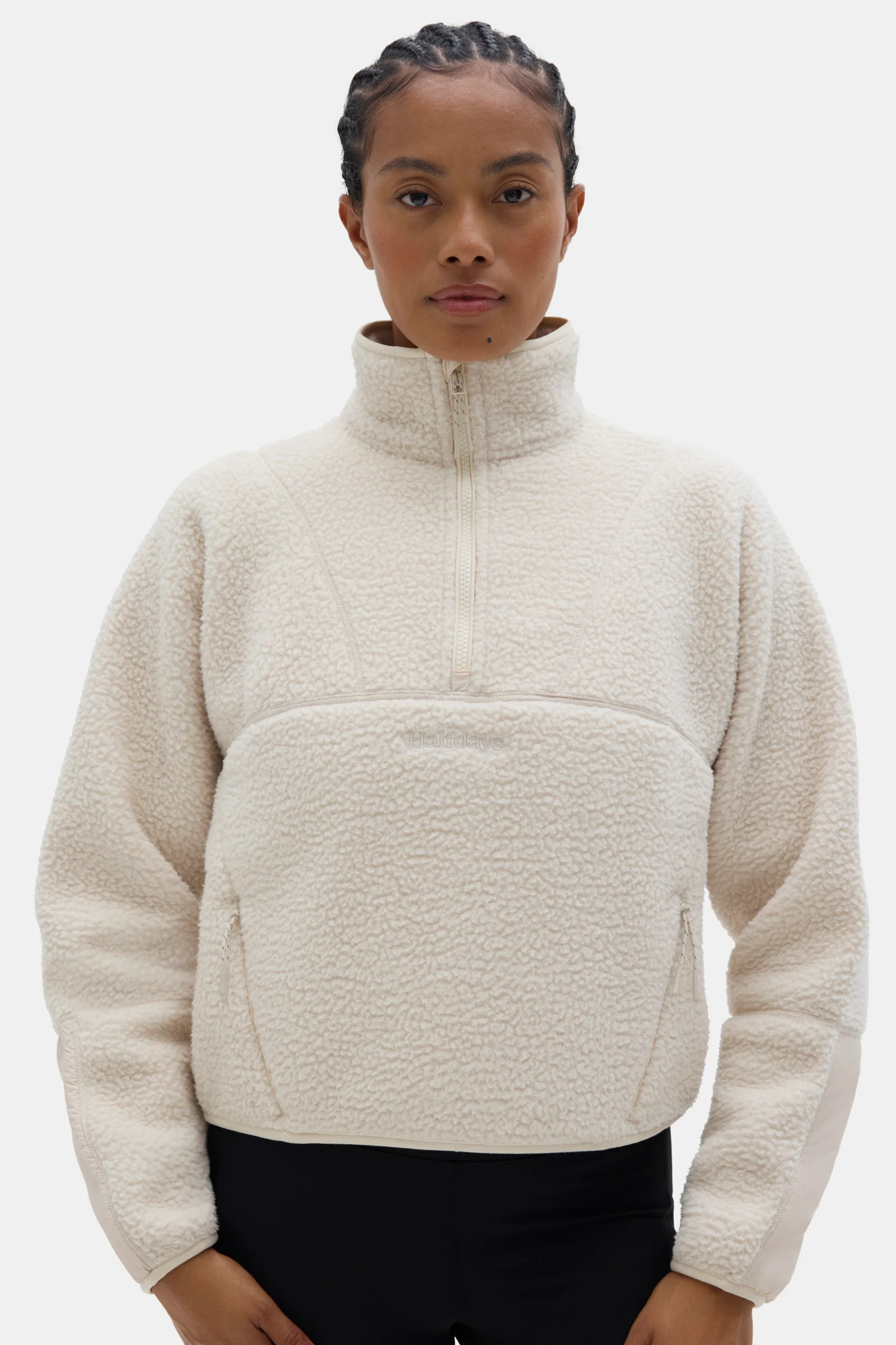 Pieper Fleece - XL / Oat Milk | Halfdays