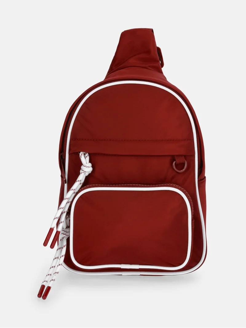 No Boundaries Women's Hands Free Sling Bag, Rich Red | Walmart (US)