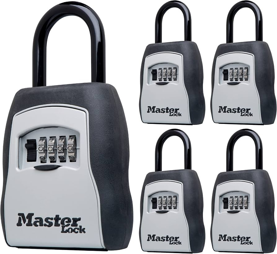 Master Lock Key Lock Box with Code, Outdoor Lock Box for Realtors, Property Managers and Landlord... | Amazon (US)