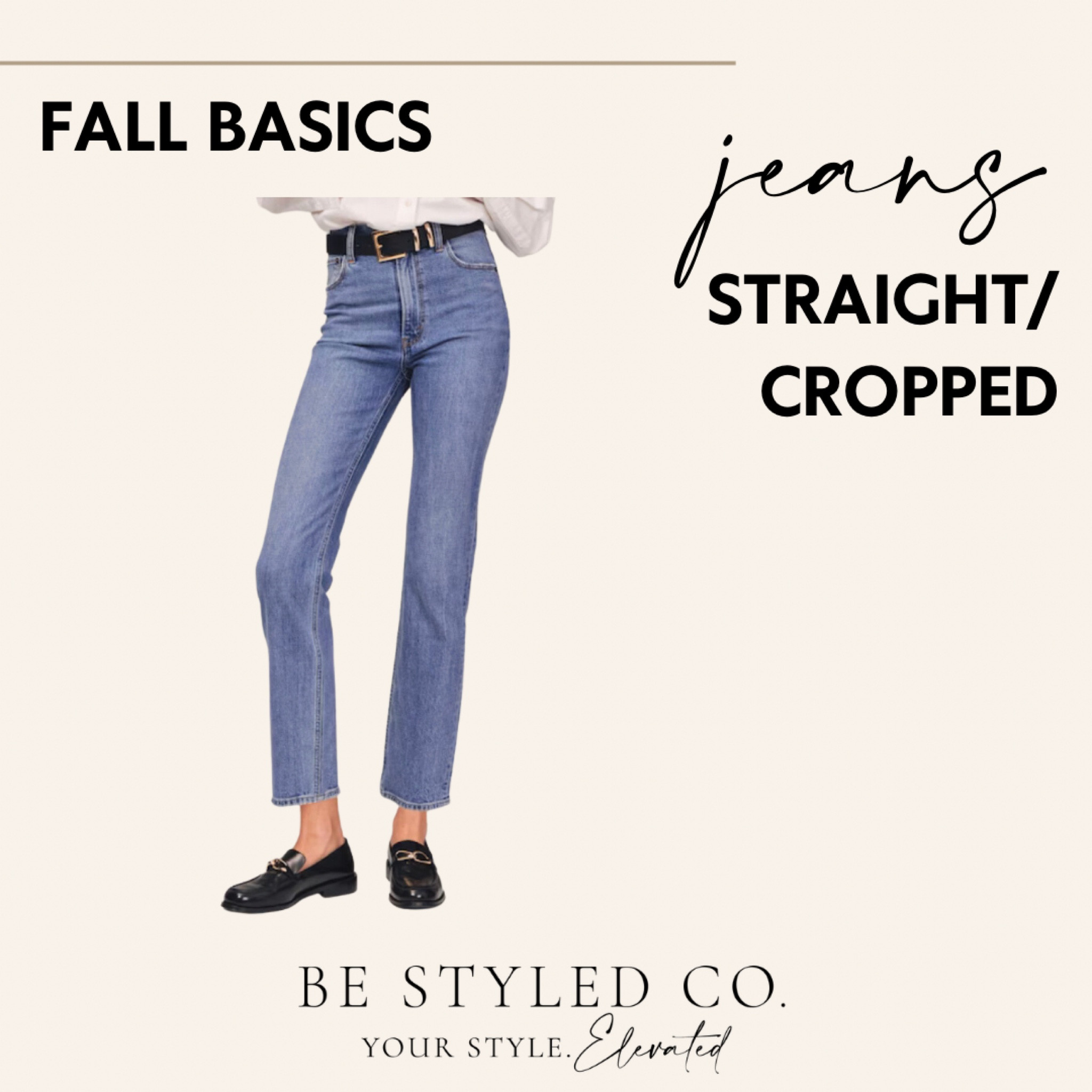 Our favorite straight and cropped jeans for fall / winter - denim style 

#LTKworkwear #LTKfindsunder100 #LTKSeasonal