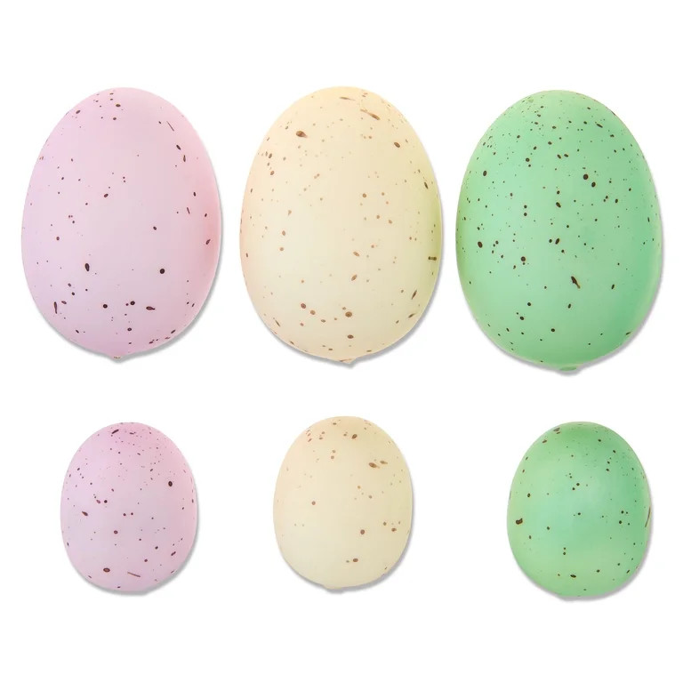 Speckled Egg Decoration Set, Multicolor, 15 Pieces, Easter by Way To Celebrate | Walmart (US)