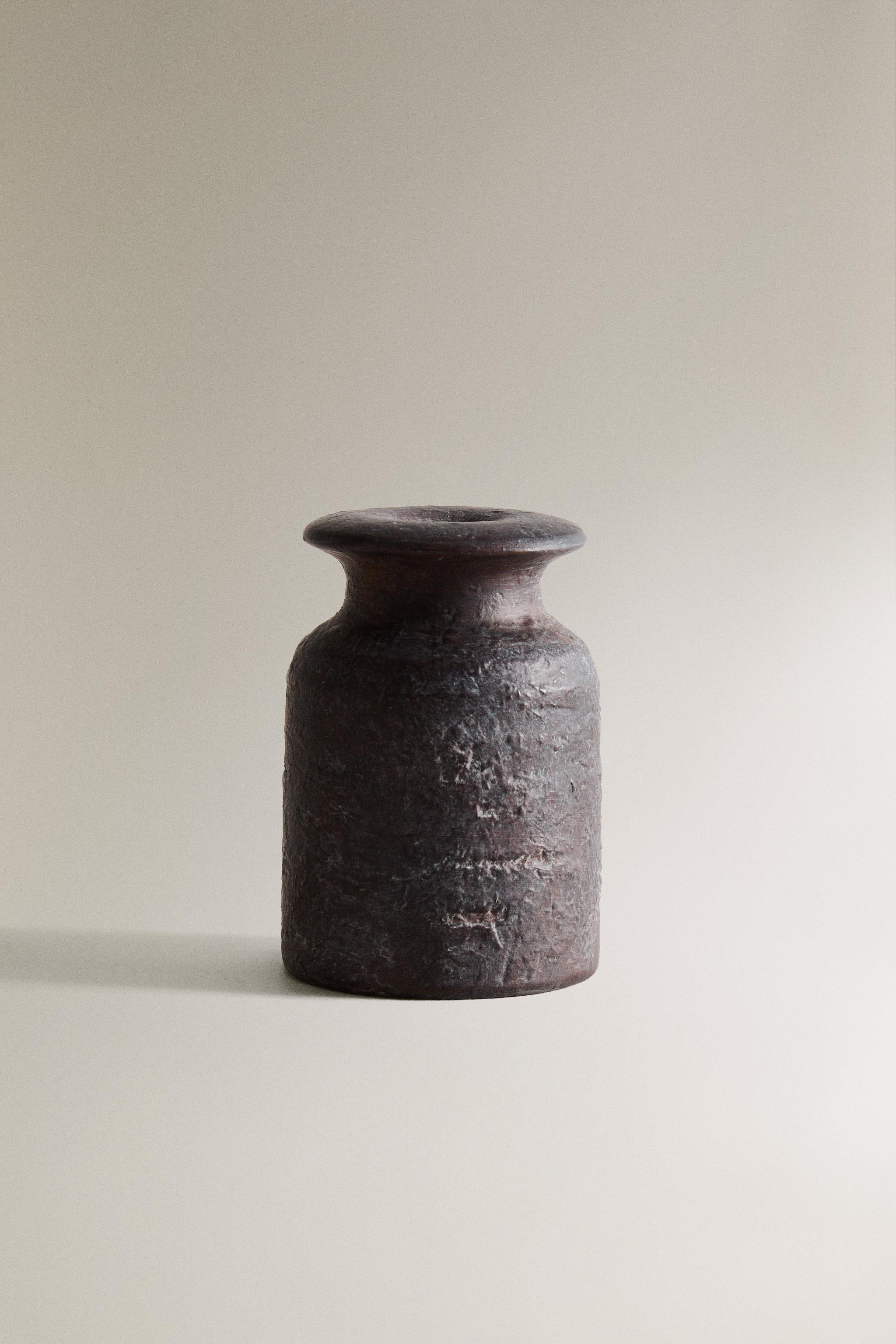 DECORATIVE BROWN CERAMIC REED DIFFUSER COVER | Zara FR