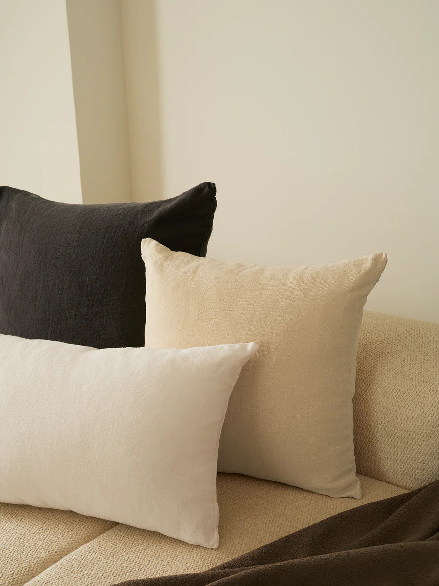 Cushion - Essential Linen - Oat Cushion | Hommey