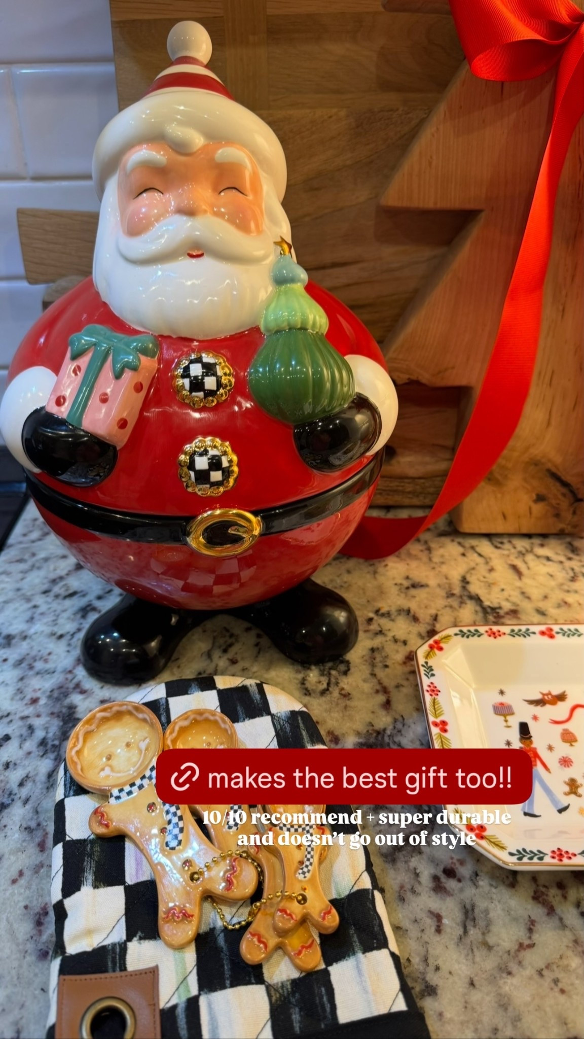 The cutest Santa cookie jar and it’s on sale, right now!! this looks like a family heirloom and is so beautiful. It even comes with a Cup with a lid!! if you’ve never shopped at QVC, you can use code HOLIDAY20 for $20 off. I love this so much. They also have Black Friday deals all week and they are fantastic!! 

Cyber week, Black Friday, Christmas decor, Christmas tree, Thanksgiving, thankful, SANTA, red, white and green, black and white, aesthetic Christmas, holiday

#LTKCyberWeek #LTKHoliday #LTKdayinmylife