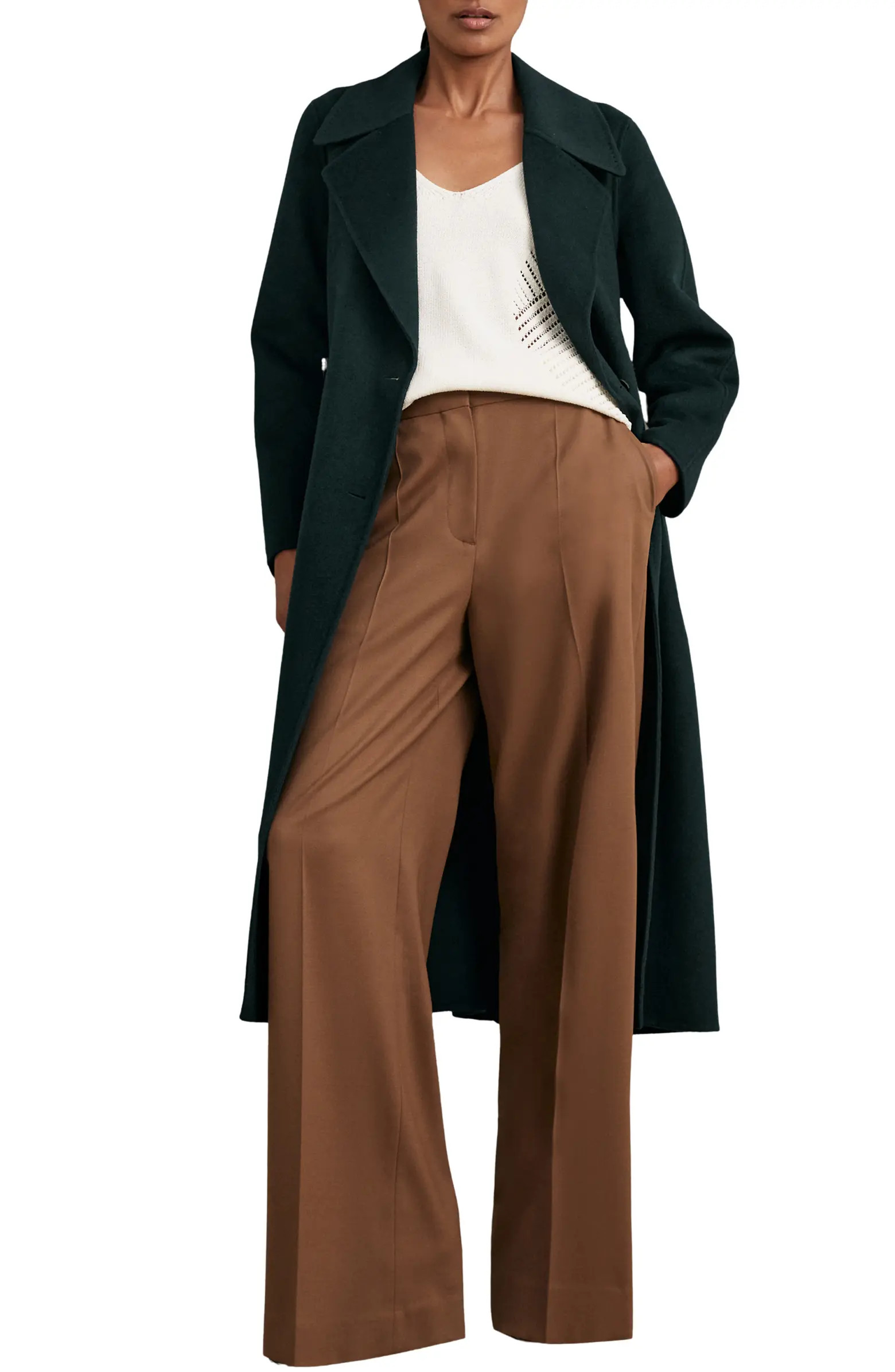 Rene Wool Blend Double Breasted Coat | Nordstrom