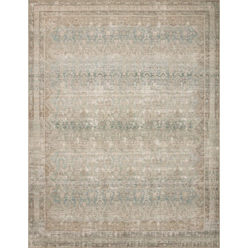 Angela Rose x Loloi Aubrey Jade / Natural Area Rug | Wayfair North America