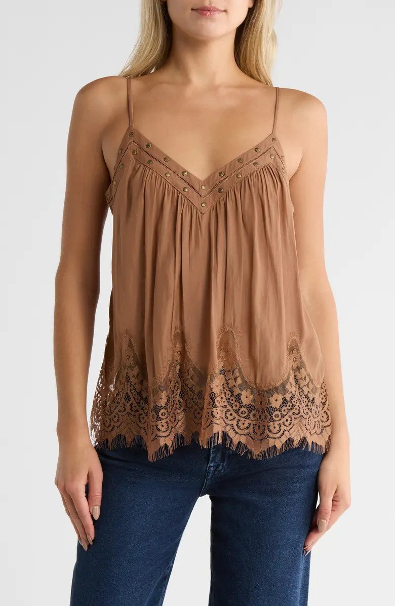 Ramy Brook Cesca Lace Trim Camisole | Nordstromrack | Nordstrom Rack
