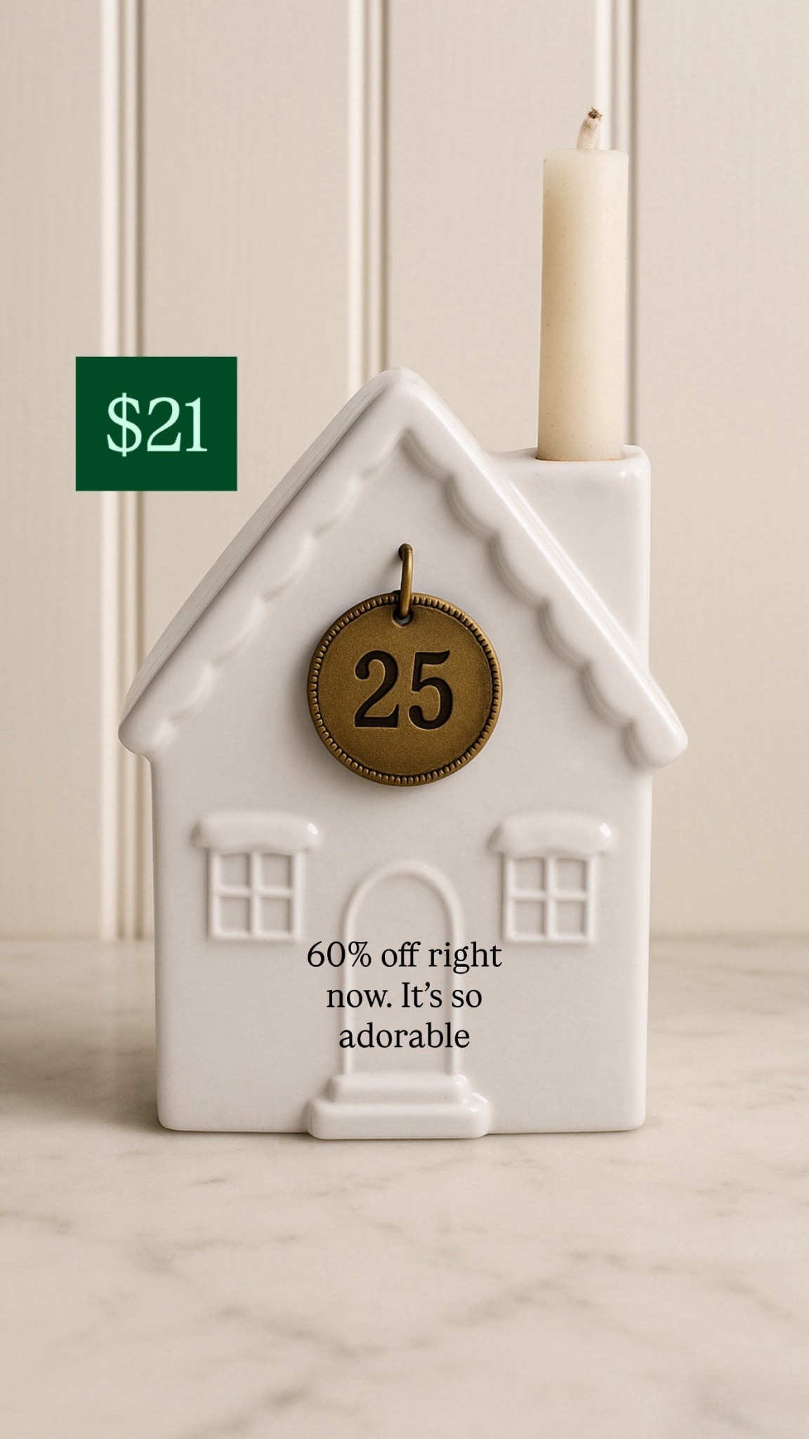 All right McGee and Co only $21 right now 60% off. This is adorable. Why if I never seen it it’s an advent calendar with a candle holder holiday decor holiday

#LTKSaleAlert #LTKHoliday #LTKGiftGuide