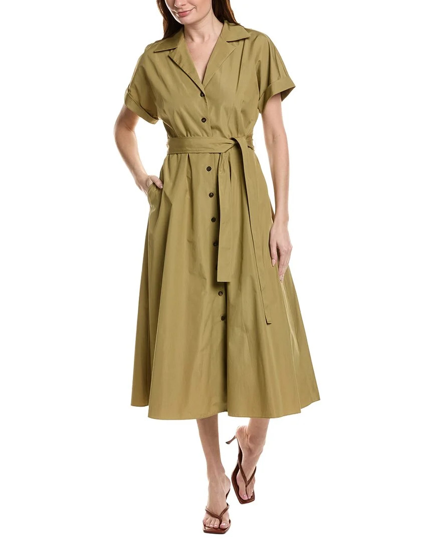 Lafayette 148 New York Notch Lapel Shirtdress | Shop Simon