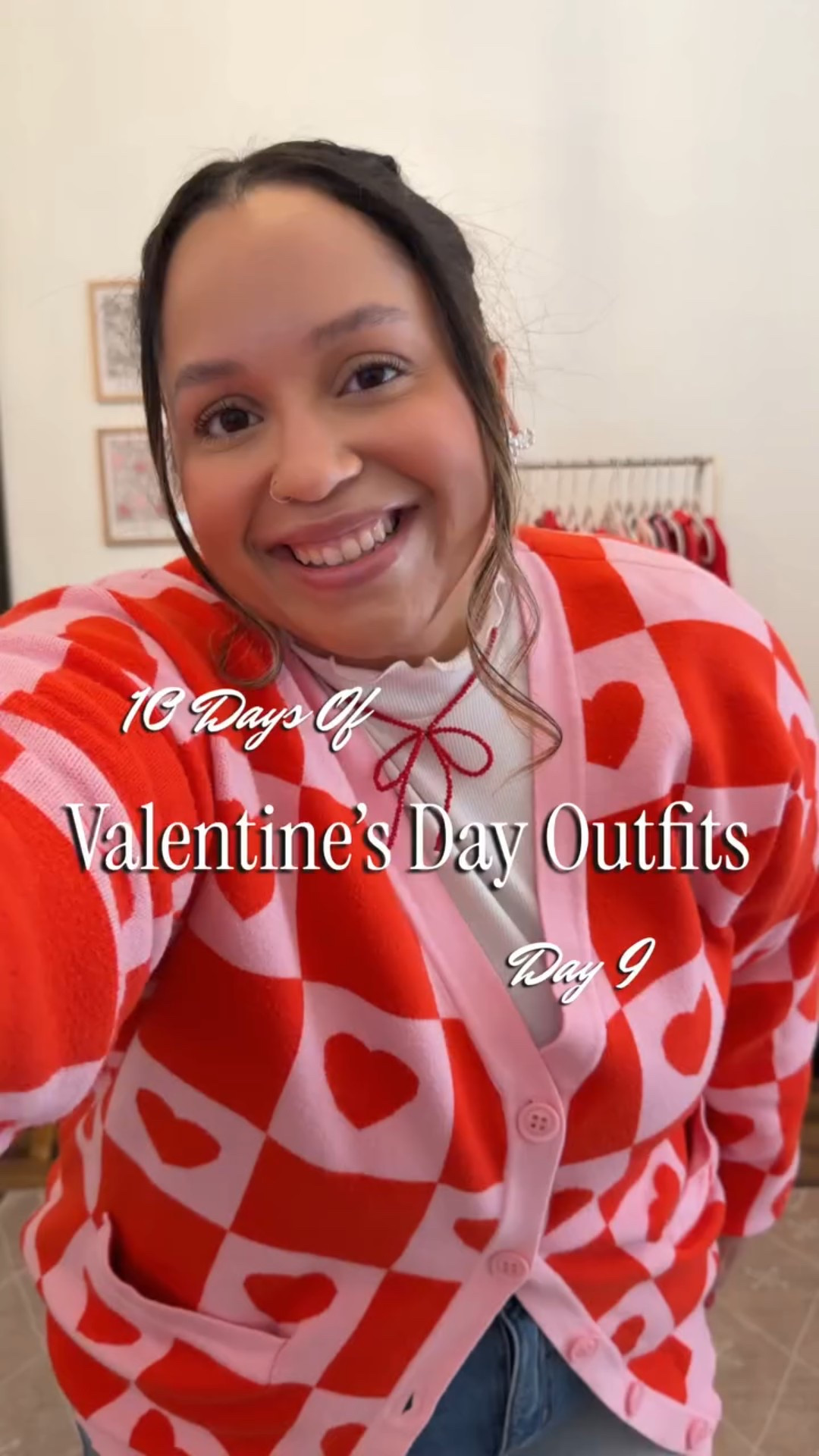 10 Days of Valentine’s Day Outfits - Day 9🩷❣️

Comment “NINE” and I will dm you the details! We are back with my fav cardigan to round out this series 👏🏽🥰
https://liketk.it/5SshB

#size16 #plussizeoutfitideas #valentinesdayoutfit #valentinesdayoutfits #vdaylook