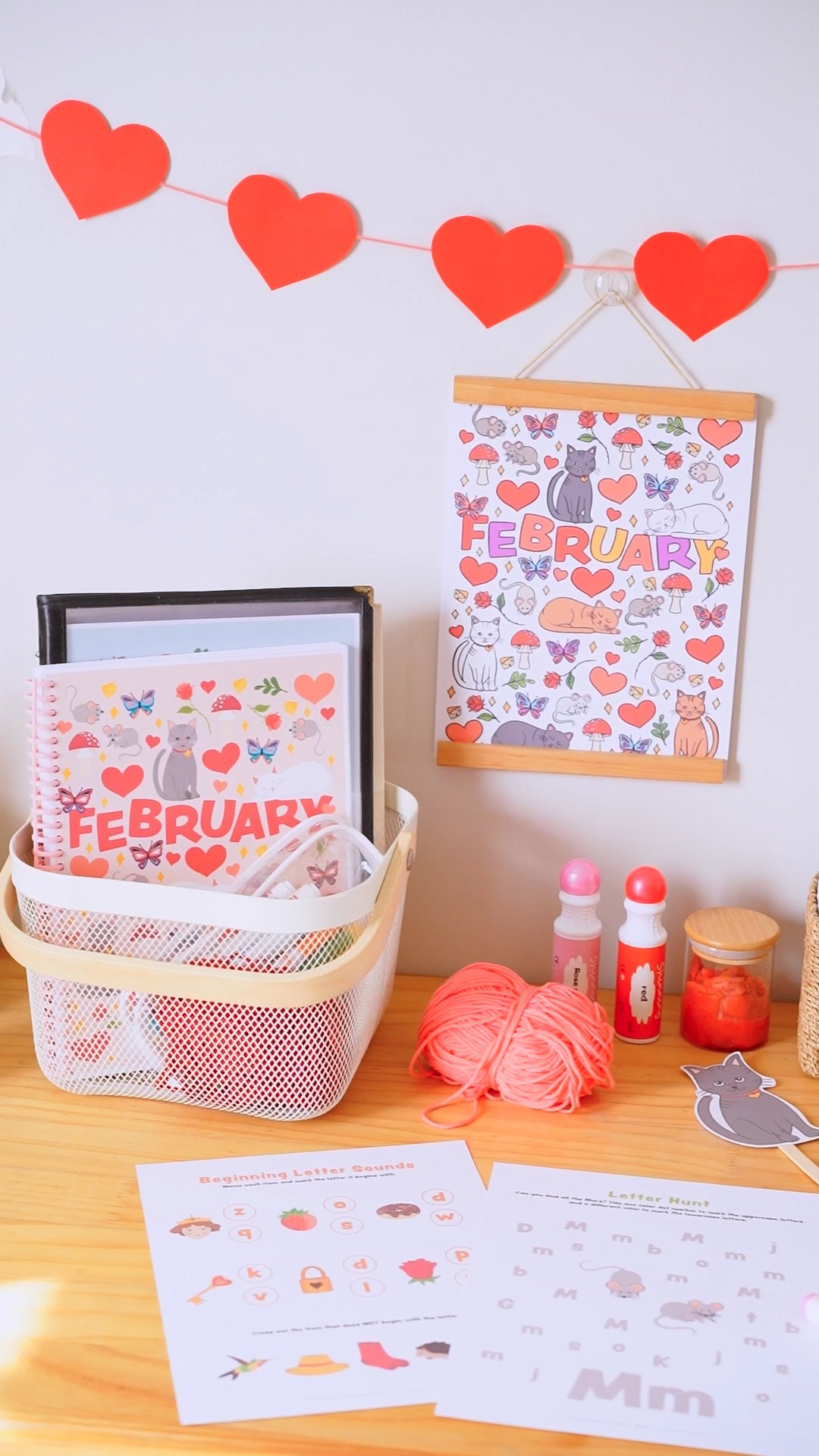 You can now grab our February Activity Pack for only $5 on our website! 

Head to www.morningstogether.com to download your copy! 

But hurry - this deal is only good through 2/6. 

If you’ve had your eye on the Morning Basket Kit, this is the perfect time to try it out! 

See below for links to all our favorite Morning Basket Resources! 🧺❤️ 

 #LTKSeasonal #LTKKids #LTKFamily