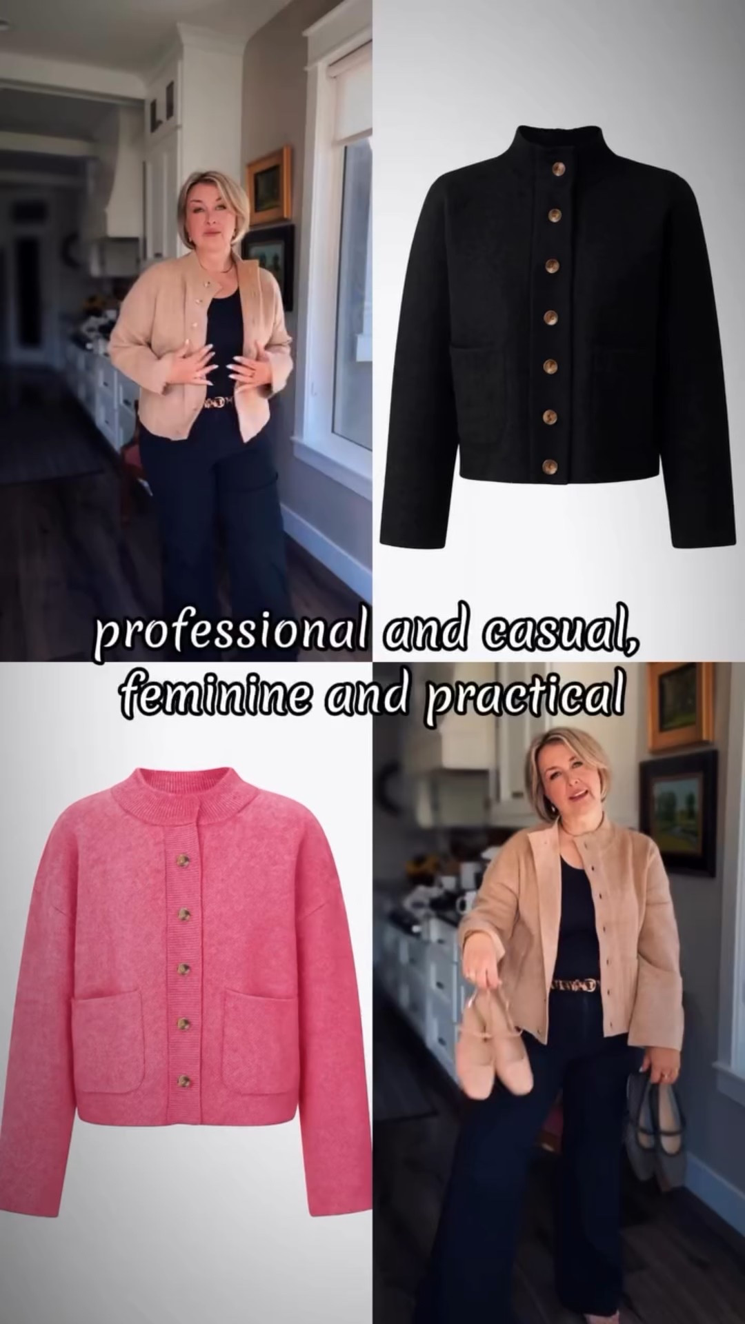 Blazer cardigans are such a smart-meets-cozy piece! 
structured knit blazer, blazer cardigan jacket, tailored knit cardigan, button front blazer sweater, mock neck cardigan blazer, elegant knit jacket, chic structured cardigan, polished knit outerwear, women’s cardigan blazer, versatile layering blazer sweater, sophisticated knit jacket, timeless structured cardigan


#LTKMidsize #LTKOver40 #LTKGiftGuide