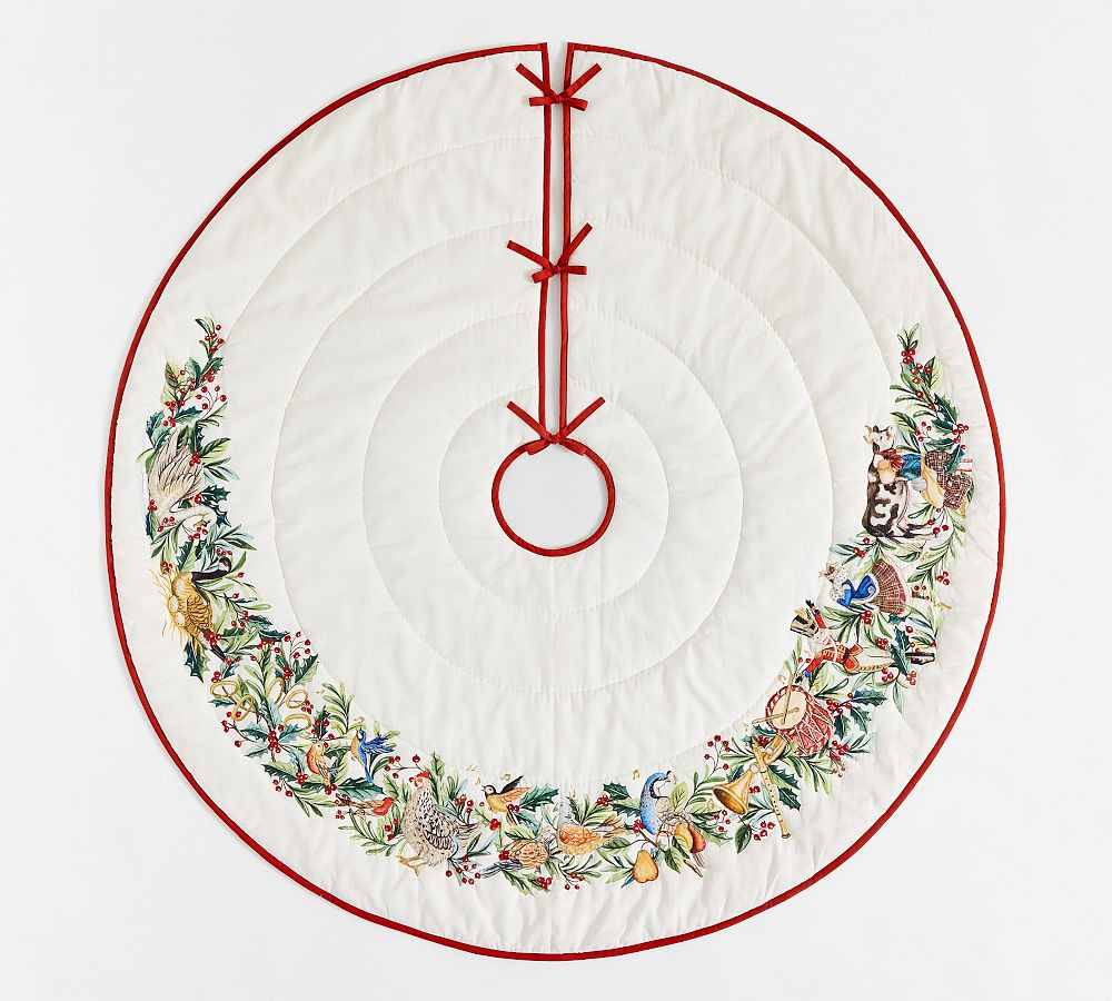 12 Days Of Christmas Tree Skirt | Pottery Barn (US)
