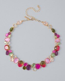 Jeweled Short Necklace | White House Black Market