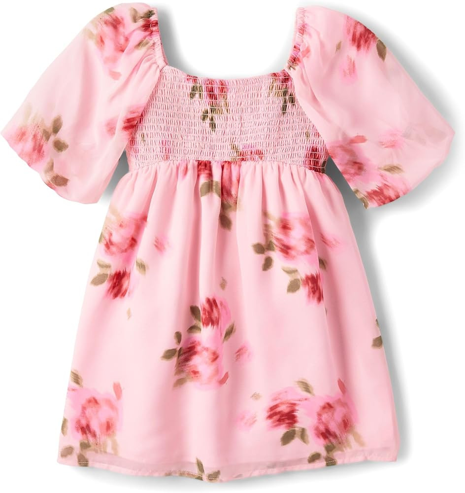 The Children's Place girls Long Sleeve Casual Dresses | Amazon (US)