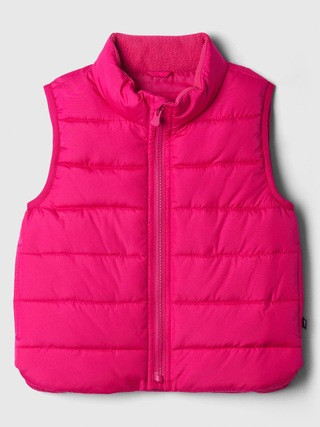babyGap ColdControl Puffer Vest | Gap Factory