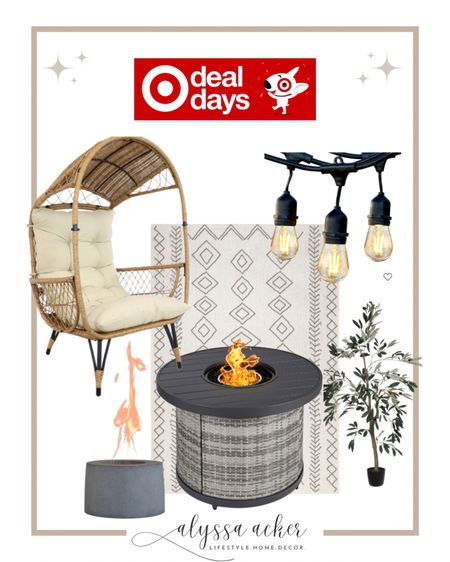 Mega Outdoor and Patio Target Deals !!! 

#rattan #outdoor #eggchair #firepit #outdoorlights #olivetree #sale #targetdeals

#LTKhome #LTKSeasonal #LTKsalealert