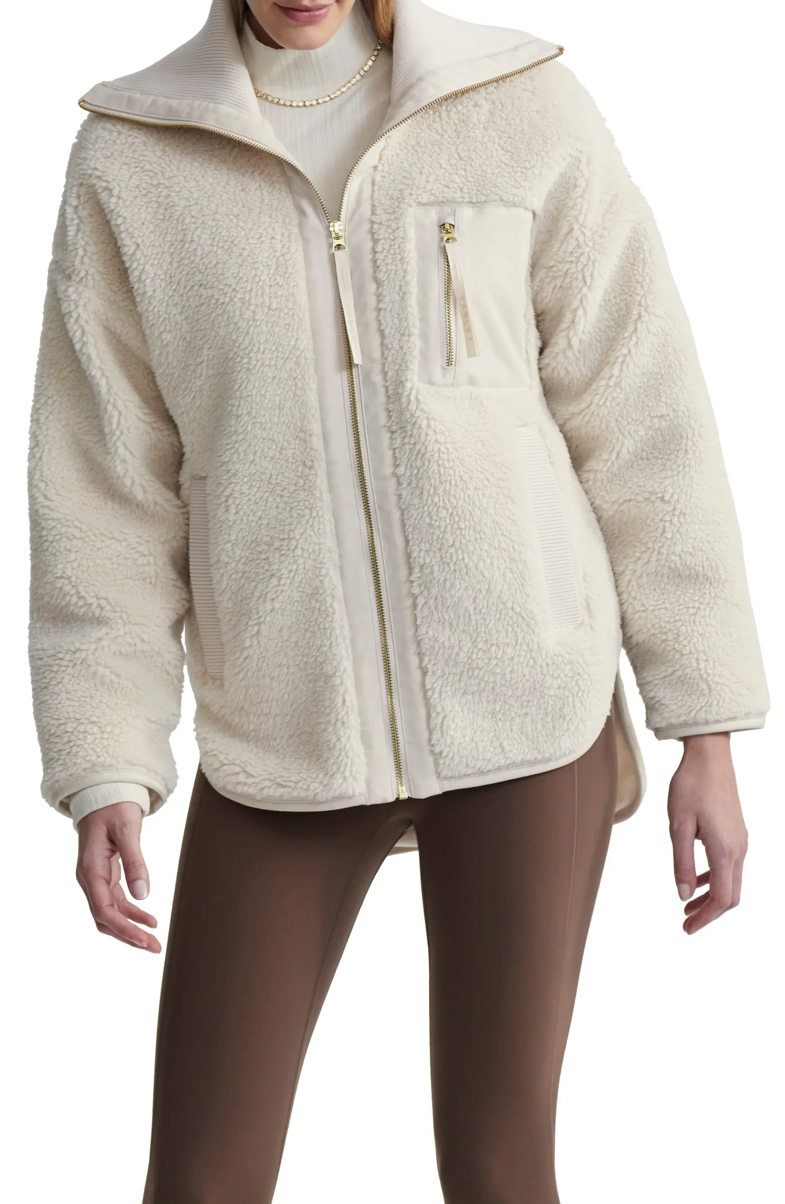 Varley Myla High Pile Fleece Jacket | Nordstrom | Nordstrom