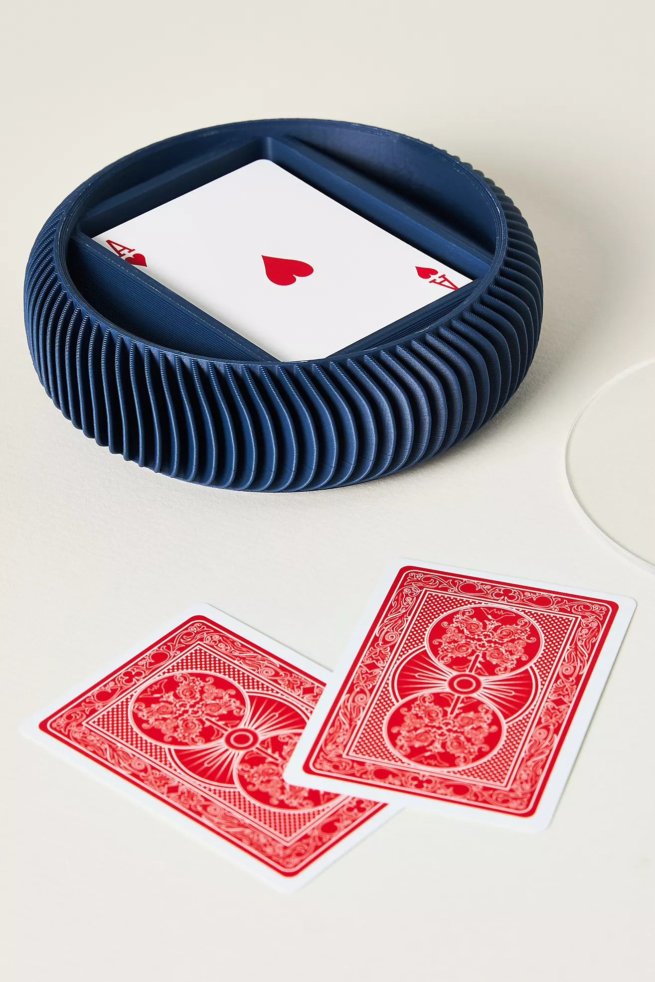 Luxe Dominoes La Redonda Round Card Game Set | Anthropologie (US)