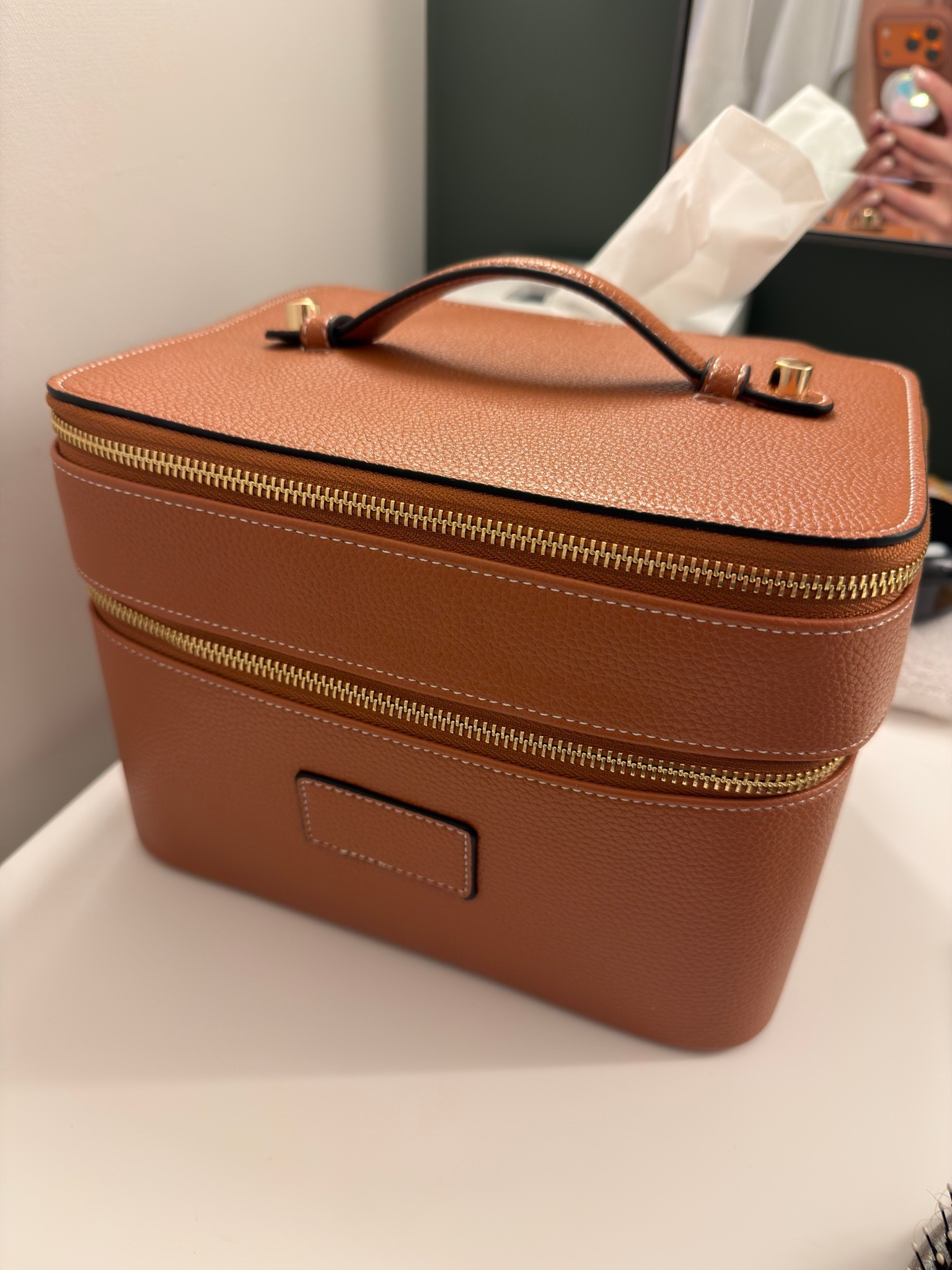 The best makeup vanity bag. You can fit a lot in it! I linked the expensive and cheaper versions for you!😉

#makeupbag

#LTKgrwm #LTKBeauty #LTKTravel