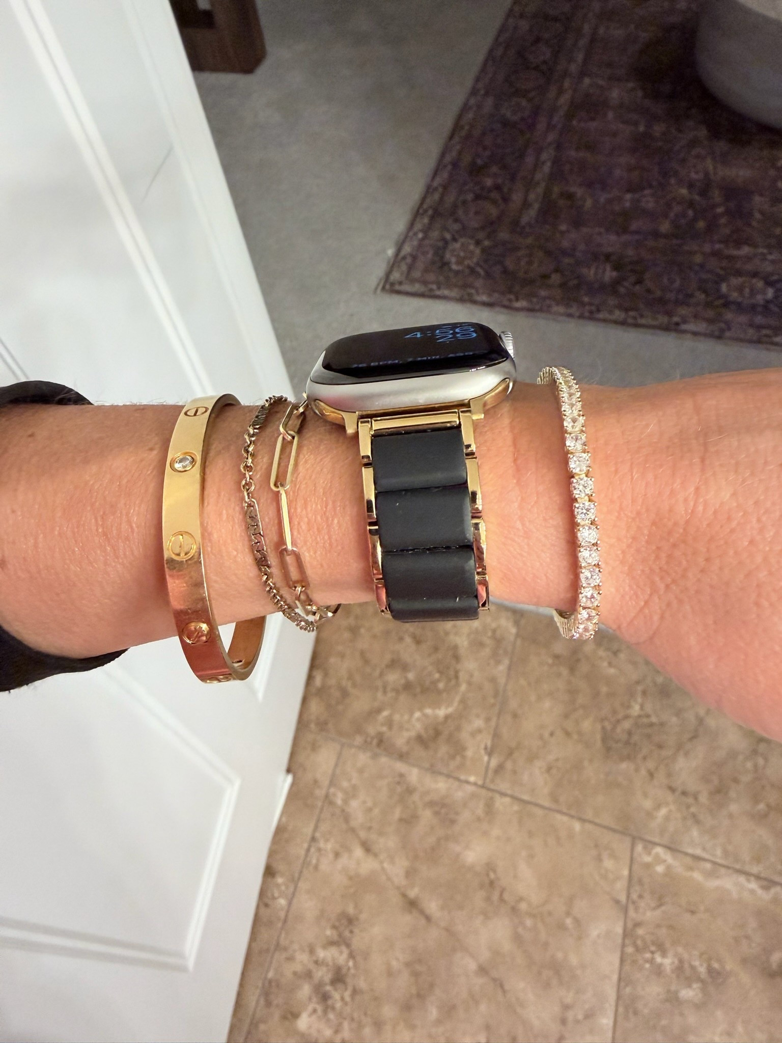 Affordable bracelet stack that looks high end! 

#LTKSaleAlert #LTKGiftGuide #LTKFindsUnder50